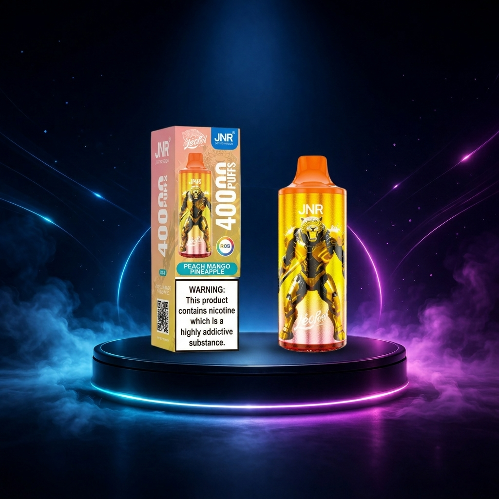 JNR Leopard 40K - Muchas caladas en vaper con nicotina