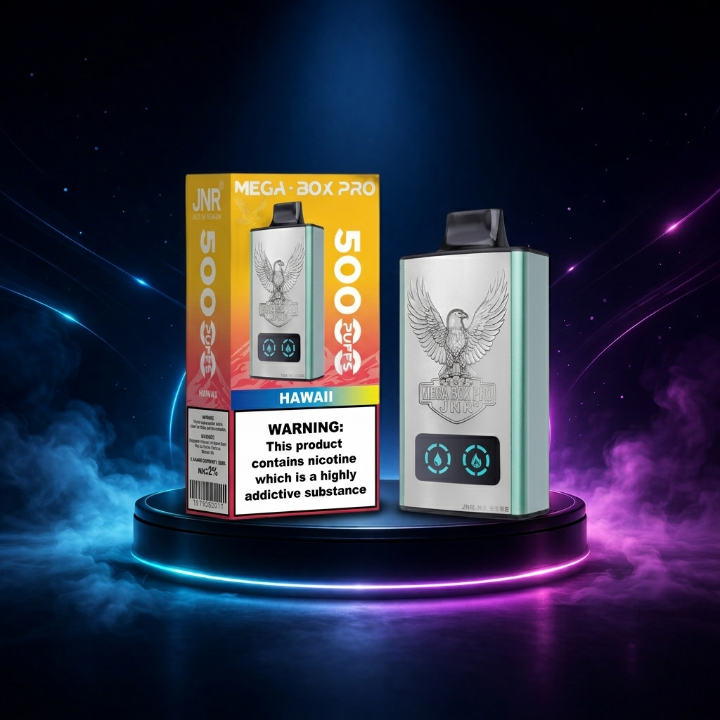 JNR Mega Box Pro 50K - Cigarrillos electrónicos desechables premium